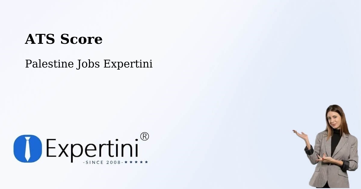 Resume ATS Score & Job Description Match Tool – Hebron - Palestine Jobs Expertini