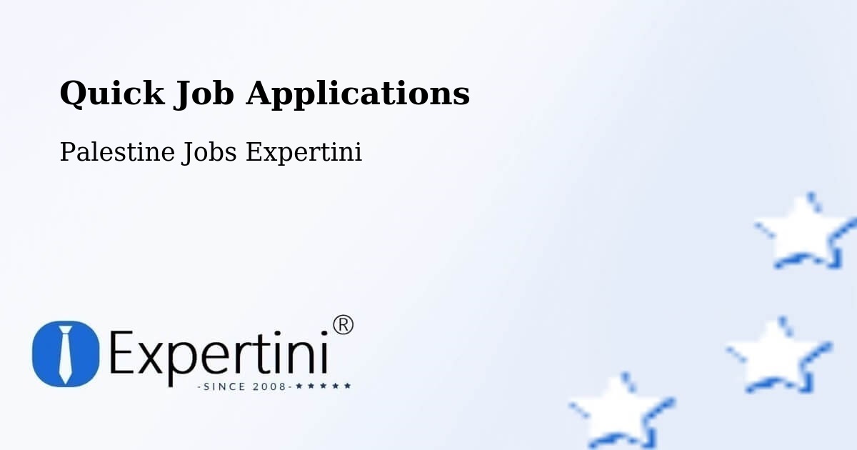 Quick Apply Feature – Hebron - Palestine Jobs Expertini