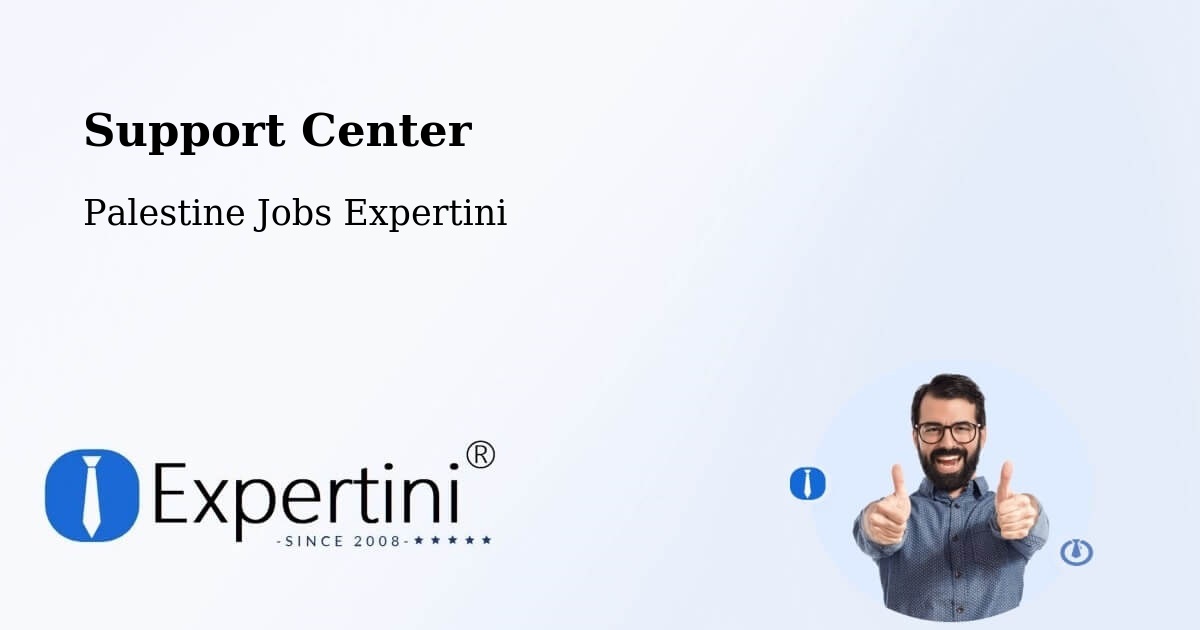 Support Services – Hebron - Palestine Jobs Expertini